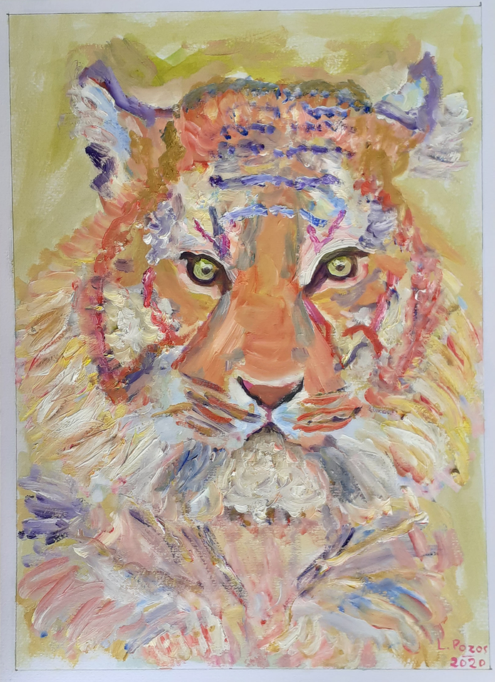 Obra de arte abstracta 2